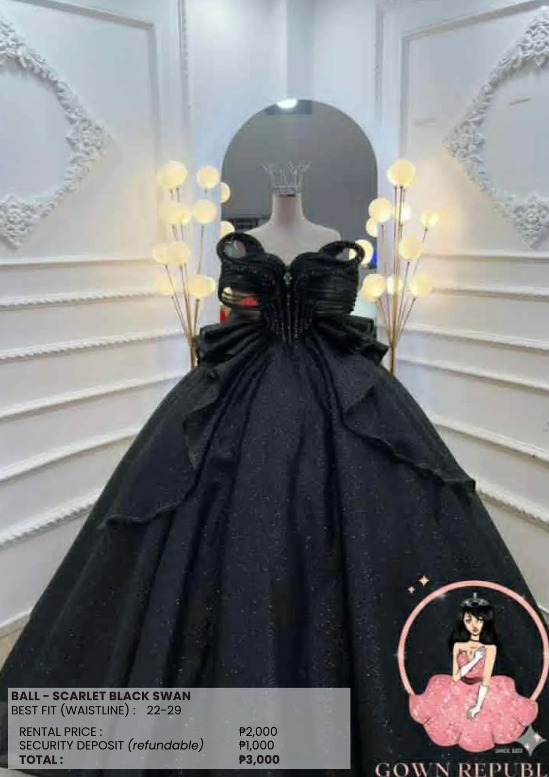 Ball Gowns: Black 102